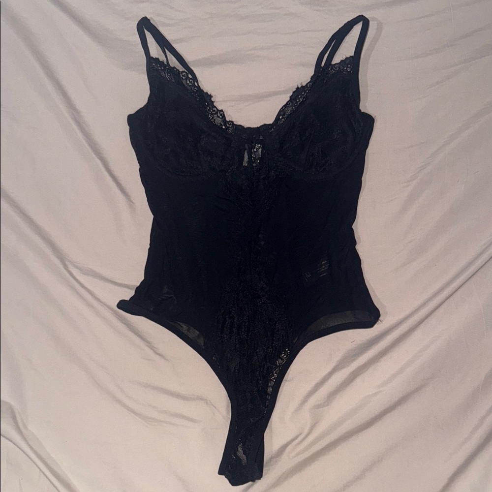 Black Lace Bodysuit